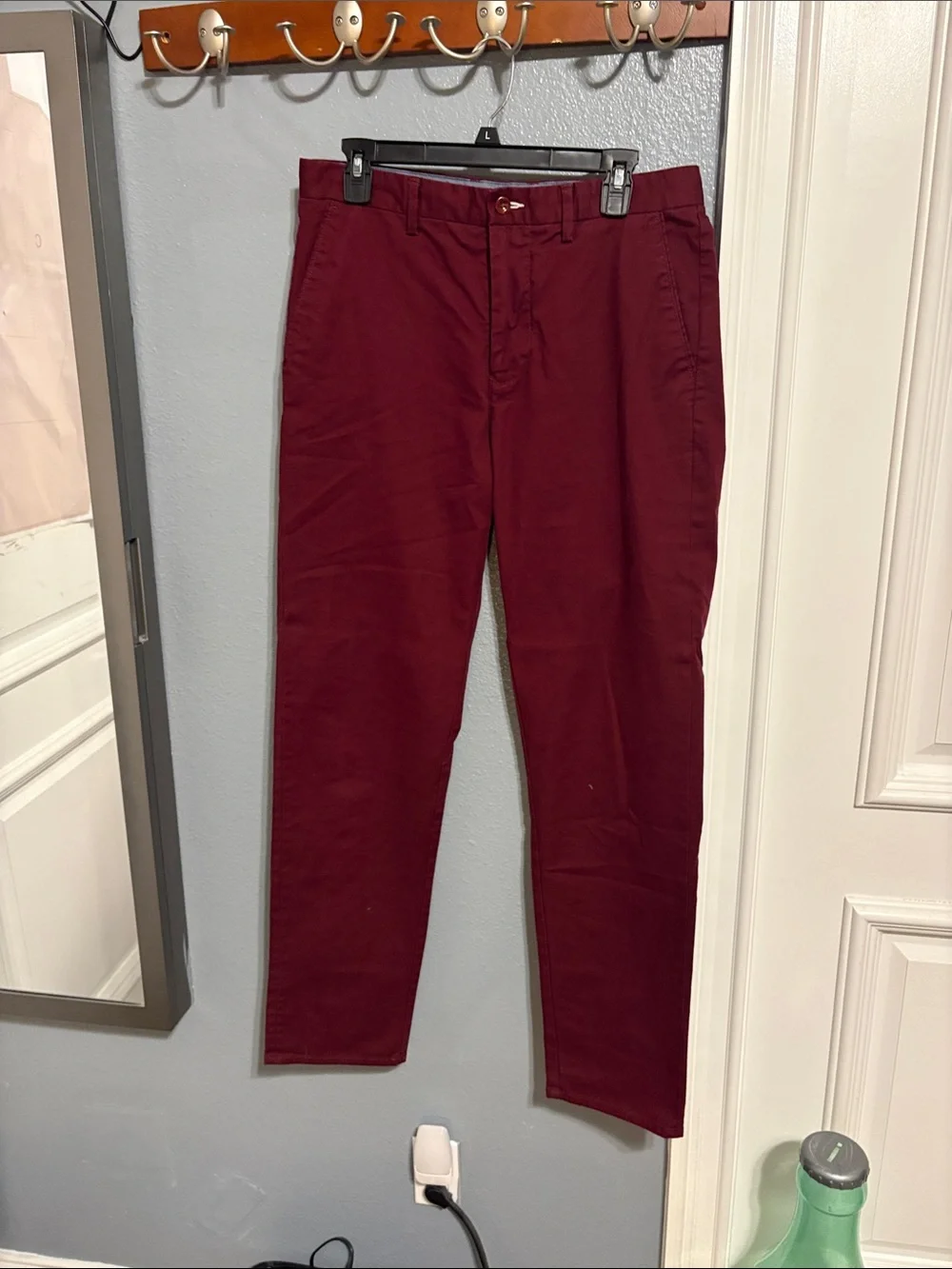 Gant Men's Burgundy Chinos